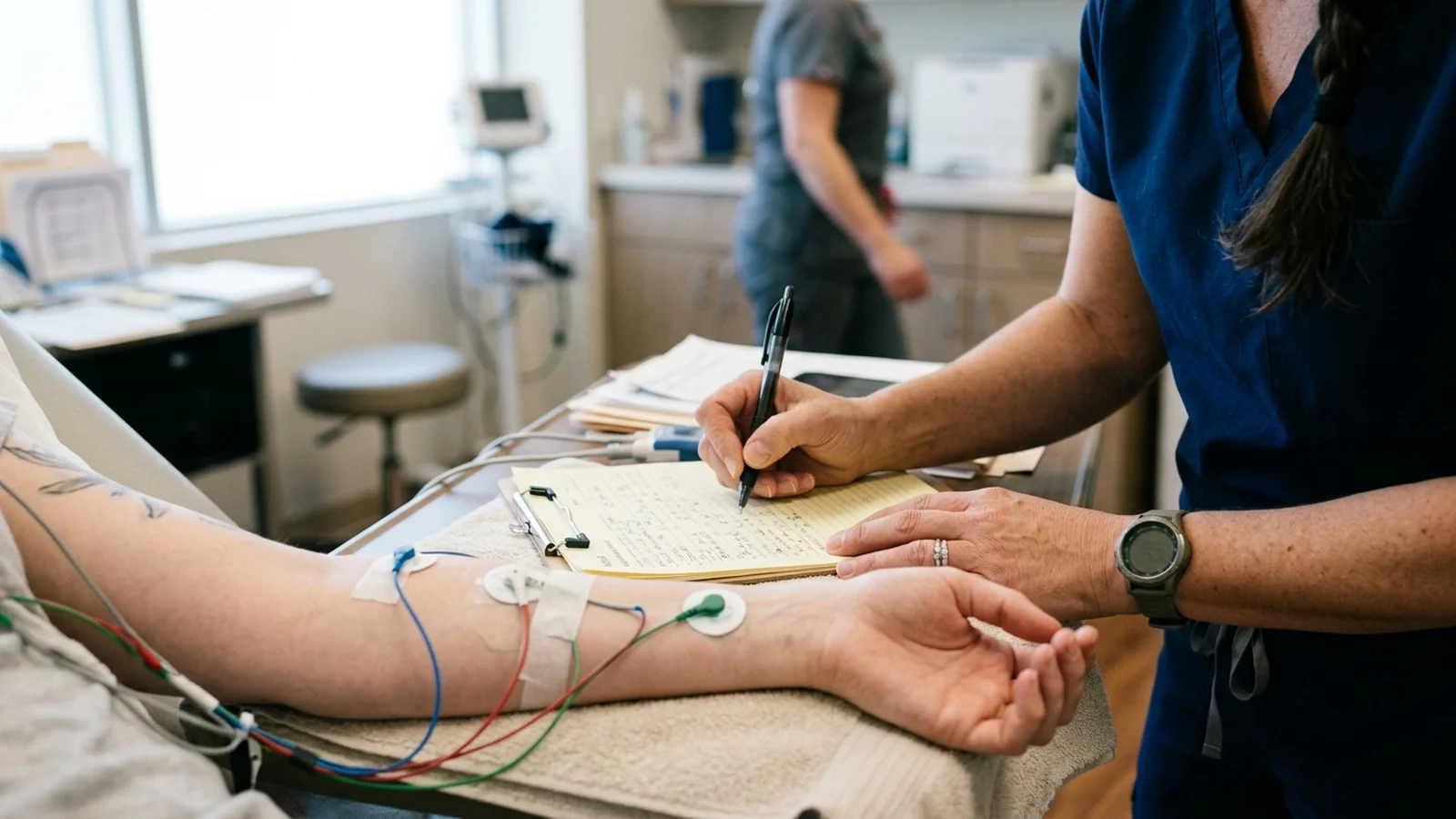 CPT 95911: Nerve Conduction Studies, 9 to 10 Studies
