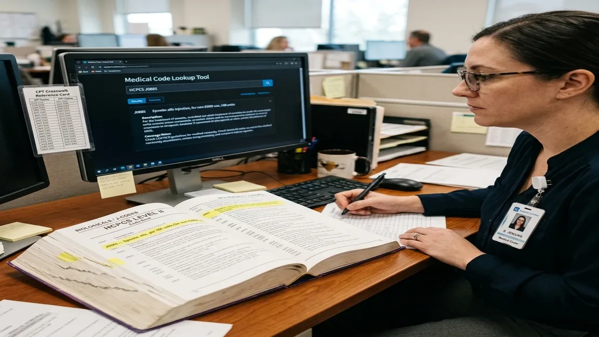 Códigos HCPCS en facturación médica: referencia de nivel II