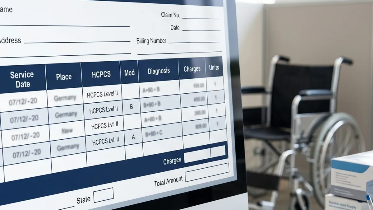 Services de codage HCPCS services