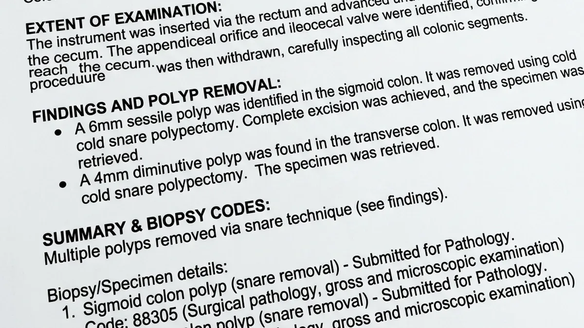 Services de facturation en gastro-entérologie detail view